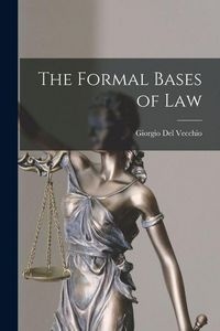 Produktbild: The Formal Bases of Law