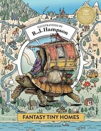 Produktbild: Fantasy Tiny Homes Coloring Book