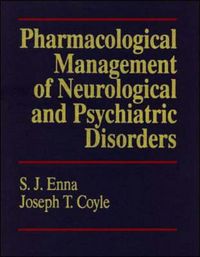 Produktbild: Pharmacological Management of Neurological and Psychiatric Disorders