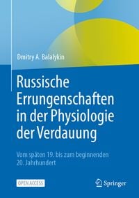 Produktbild: Russische Errungenschaften in der Physiologie der Verdauung