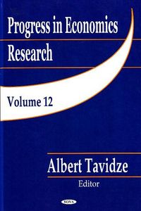 Produktbild: Tavidze, A: Progress in Economics Research