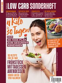 Produktbild: Bewusst Low Carb SONDERHEFT: 4 Kilo in 30 Tagen