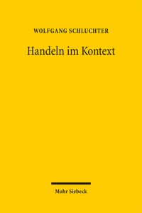 Produktbild: Handeln im Kontext