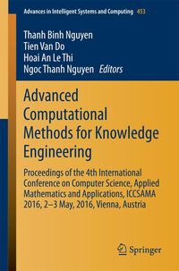 Produktbild: Advanced Computational Methods for Knowledge Engineering