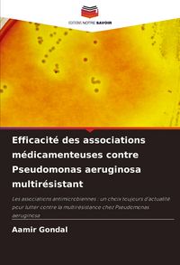 Produktbild: Efficacit&eacute; des associations m&eacute;dicamenteuses contre Pseudomonas aeruginosa multir&eacute;sistant