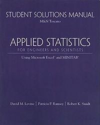 Produktbild: Levine, D: Student Solutions Manual for Applied Statistics f