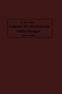 Produktbild: Aufgaben f&uuml;r physikalische Sch&uuml;ler&uuml;bungen