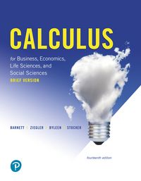 Produktbild: Barnett, R: Calculus for Business, Economics, Life Sciences,