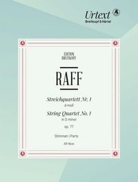 Produktbild: Raff, J: Streichquartett Nr. 1 op. 77