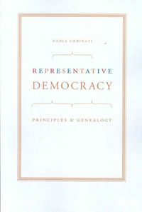Produktbild: Urbinati, N: Representative Democracy