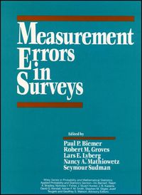 Produktbild: Measurement Errors in Surveys