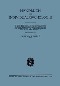 Produktbild: Handbuch der Individualpsychologie