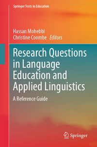 Produktbild: Research Questions in Language Education and Applied Linguistics
