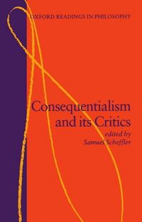 Produktbild: Consequentialism & Its Critics