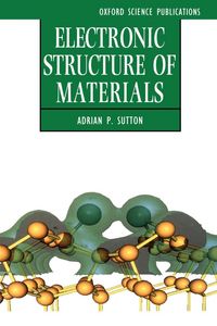 Produktbild: Electronic Structure of Materials