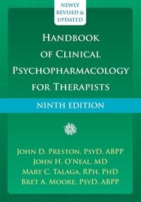 Produktbild: Handbook of Clinical Psychopharmacology for Therapists
