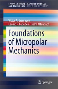 Produktbild: Foundations of Micropolar Mechanics