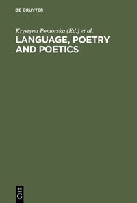 Produktbild: Language, Poetry and Poetics