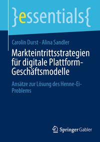 Produktbild: Markteintrittsstrategien f&uuml;r digitale Plattform-Gesch&auml;ftsmodelle