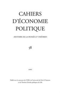 Produktbild: Cahiers d'economie politique