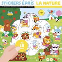 Produktbild: La nature : stickers &eacute;pais