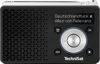 Produktbild: TechniSat DIGITRADIO 1 A Akku-Radio DAB+, UKW, ASA-Warnfunktion wiederaufladbar Schwarz, Silber