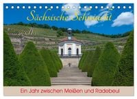 Produktbild: S&auml;chsische Sehnsucht - Ein Jahr zwischen Mei&szlig;en und Radebeul (Tischkalender 2027 DIN A5 quer), CALVENDO Monatskalender