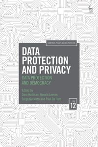 Produktbild: Data Protection and Privacy, Volume 12