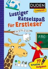 Produktbild: Duden Leseprofi &ndash; Lustiger R&auml;tselspa&szlig; f&uuml;r Erstleser, 1. Klasse