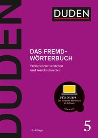 Produktbild Das Fremdwörterbuch