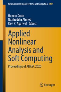Produktbild: Applied Nonlinear Analysis and Soft Computing