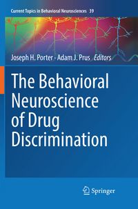 Produktbild: The Behavioral Neuroscience of Drug Discrimination