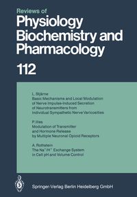 Produktbild: Reviews of Physiology, Biochemistry and Pharmacology