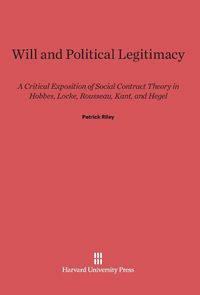 Produktbild: Will and Political Legitimacy