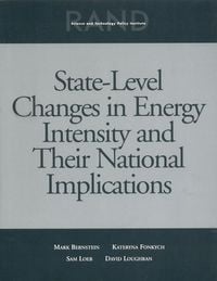 Produktbild: State Level Changes Energy Intensity & National Implications