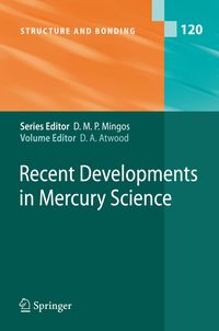 Produktbild: Recent Developments in Mercury Science