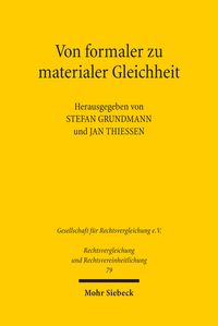 Produktbild: Von formaler zu materialer Gleichheit