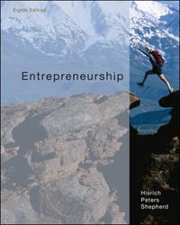 Produktbild: Hisrich, R: Entrepreneurship