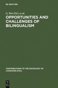 Produktbild: Opportunities and Challenges of Bilingualism