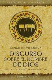 Produktbild: Discurso sobre el nombre de Dios : allocutio super tetragrammaton