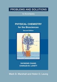 Produktbild: Problems and Solutions to Accompany Chang and Lovett's Physical Chemistry for the Biosciences, Second edition