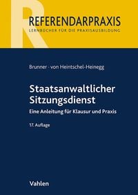 Produktbild: Staatsanwaltlicher Sitzungsdienst