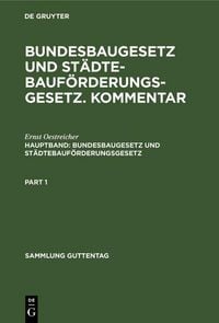 Produktbild: Bundesbaugesetz und St&auml;dtebauf&ouml;rderungsgesetz