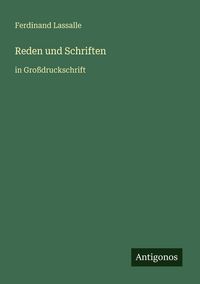 Produktbild: Reden und Schriften