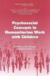 Produktbild: Psychosocial Concepts in Humanitarian Work with Children