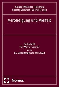 Produktbild: Verteidigung und Vielfalt