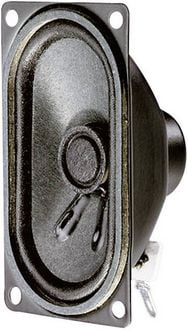 Produktbild: Visaton SC 4.7 ND - 8 Ohm 2.8 Zoll 7 cm Breitb&auml;nder 2 W 8 Ω Schwarz Oval, Magnetisch abgeschirmt