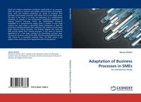 Produktbild: Adaptation of Business Processes in SMEs