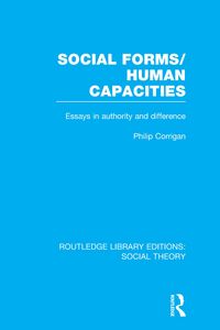 Produktbild: Social Forms/Human Capacities (RLE Social Theory)