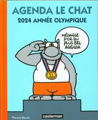 Produktbild: Le chat agenda annee olympique 2024